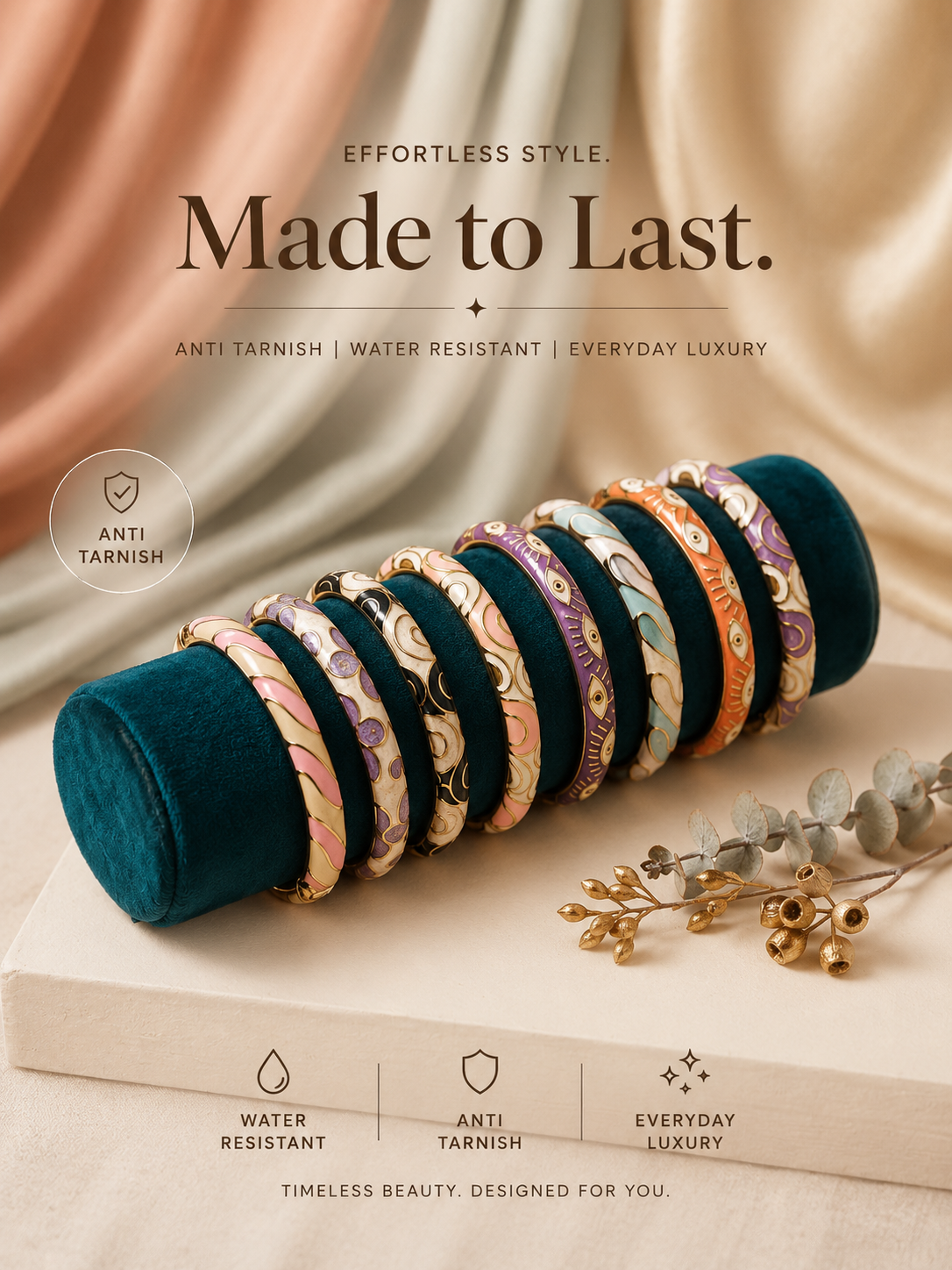 Modern Muse Bracelet ~ Anti Tarnish