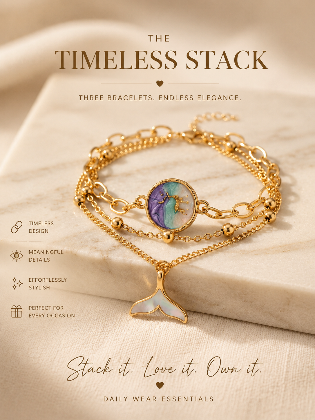 Layered Bracelet Set