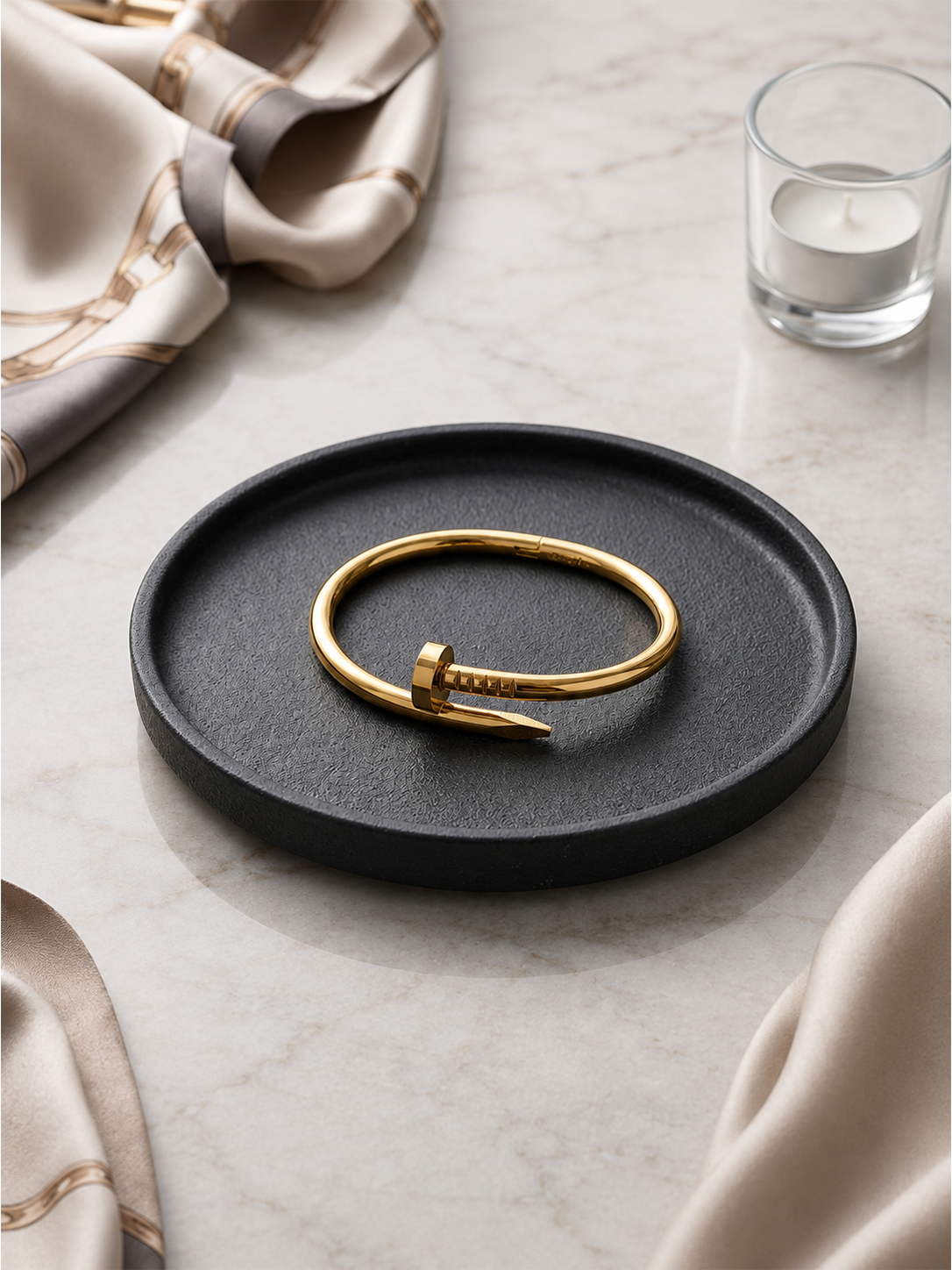 Cartier Nail Bracelet ~ Anti Tarnish