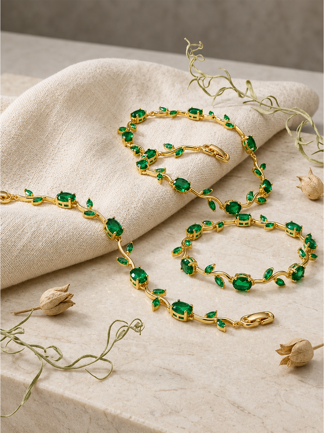 Tulip Bracelet ~ Anti Tarnish