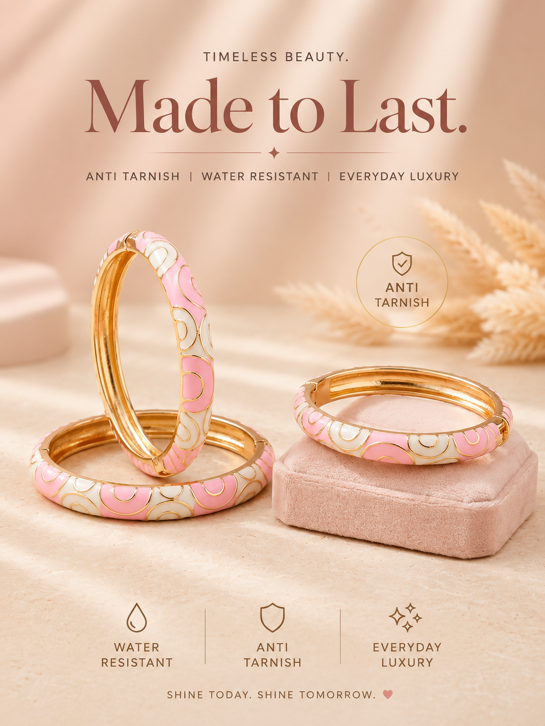 Modern Muse Bracelet ~ Anti Tarnish