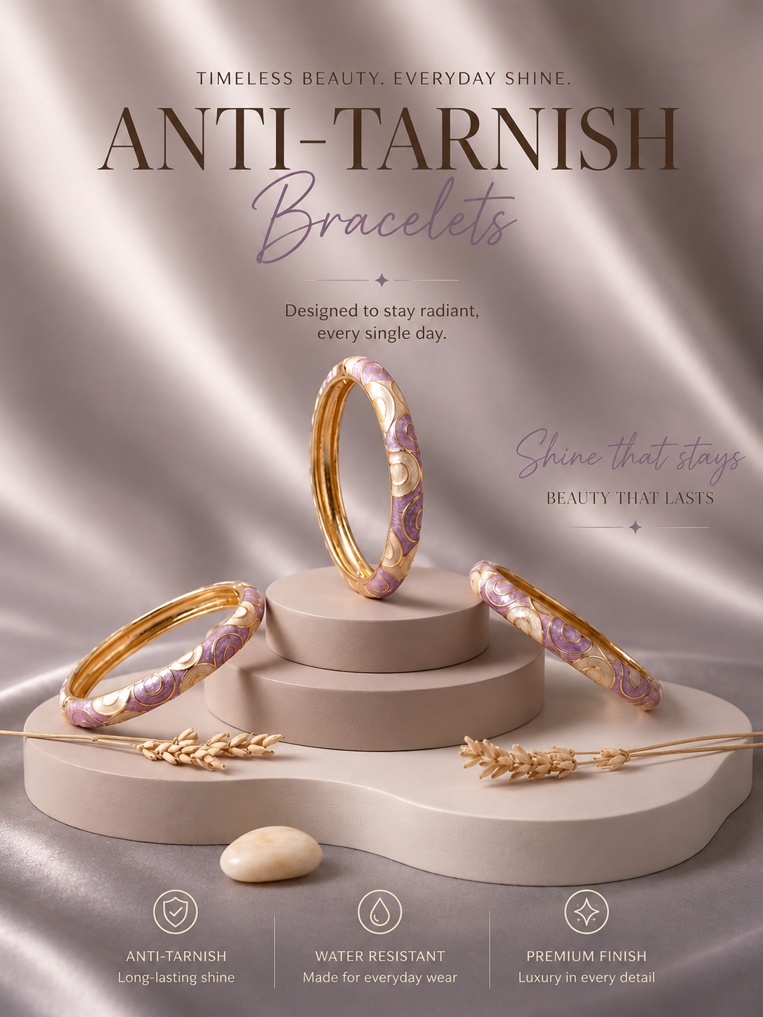 Modern Muse Bracelet ~ Anti Tarnish