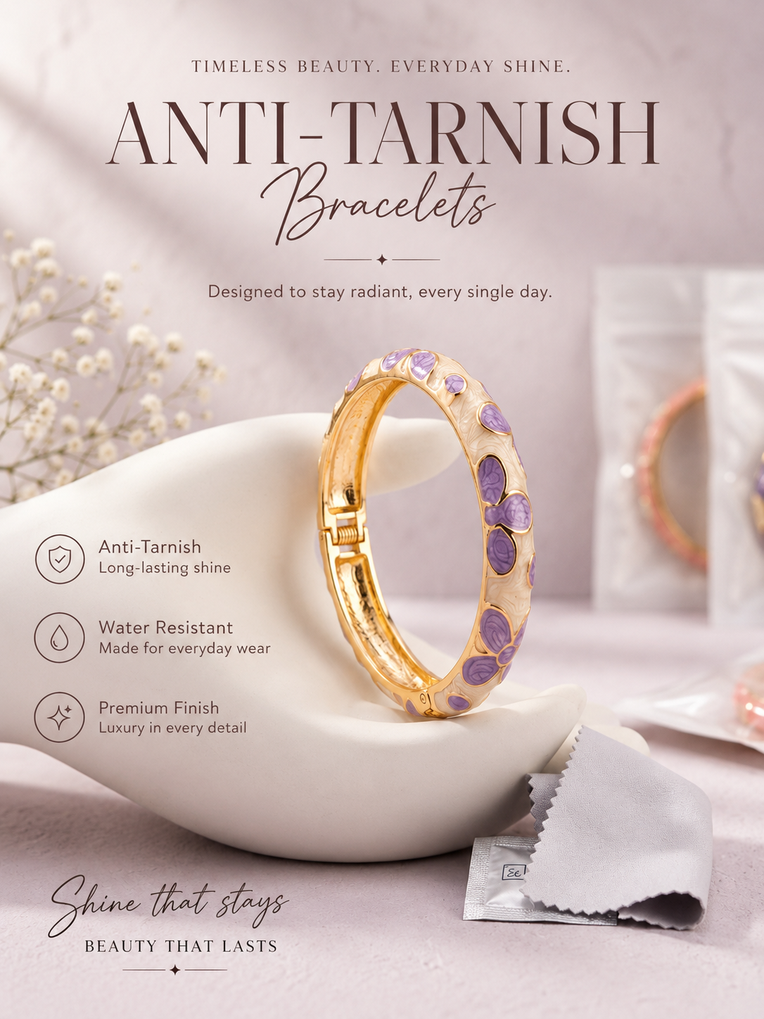 Modern Muse Bracelet ~ Anti Tarnish