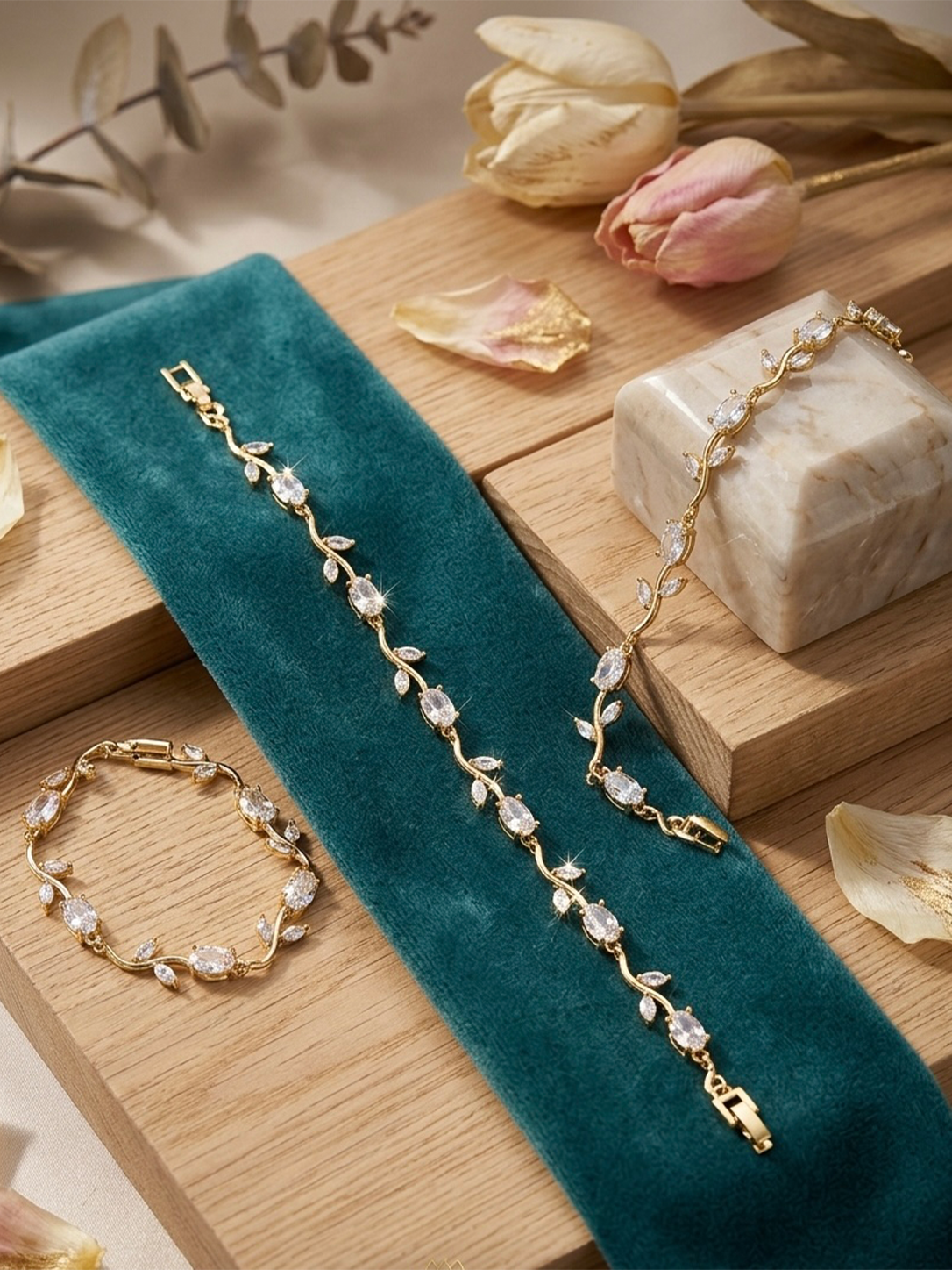 Tulip Bracelet ~ Anti Tarnish