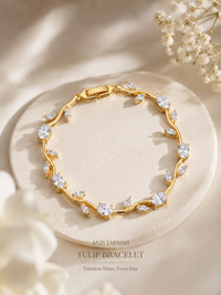Tulip Bracelet ~ Anti Tarnish