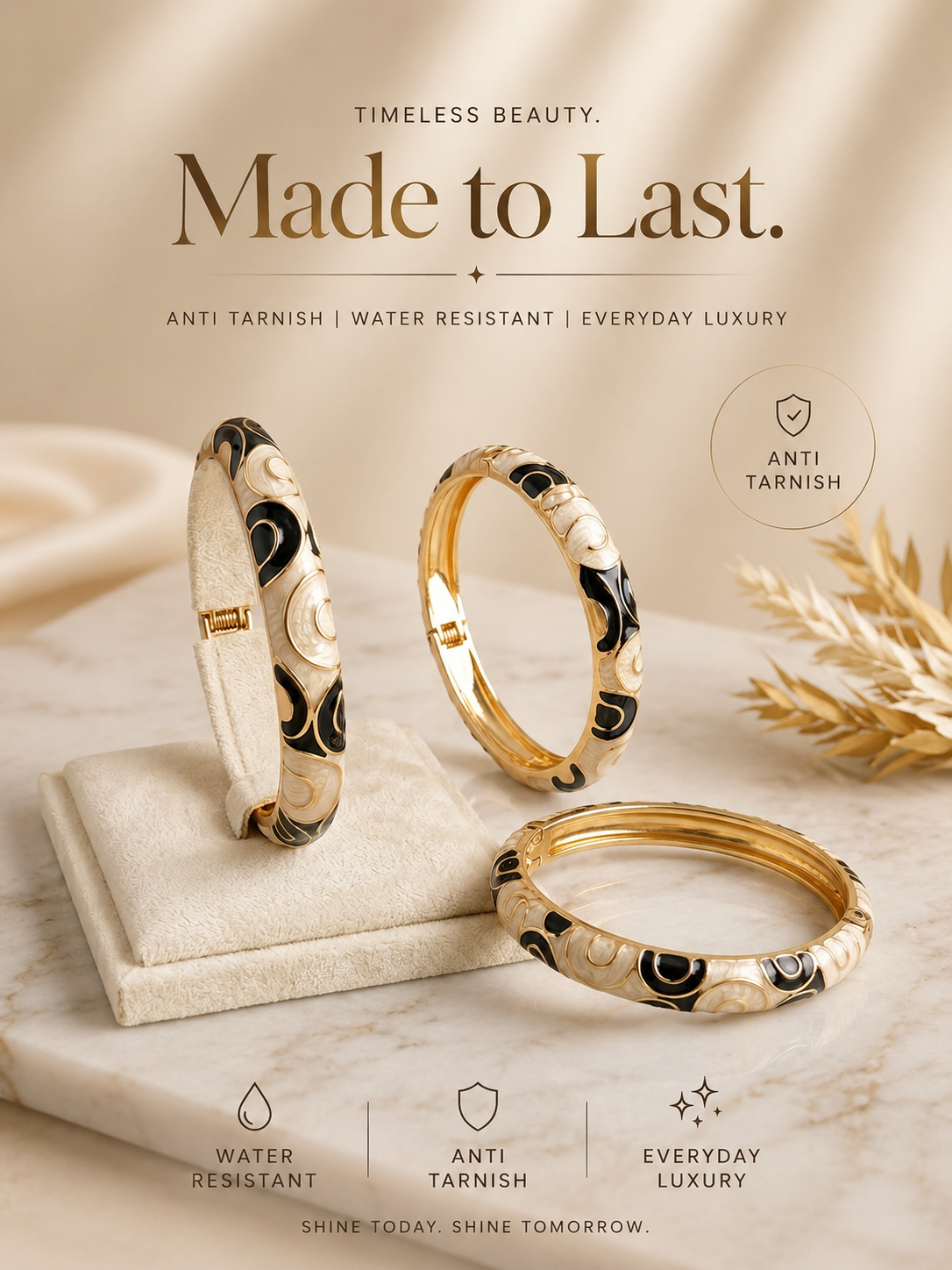 Modern Muse Bracelet ~ Anti Tarnish
