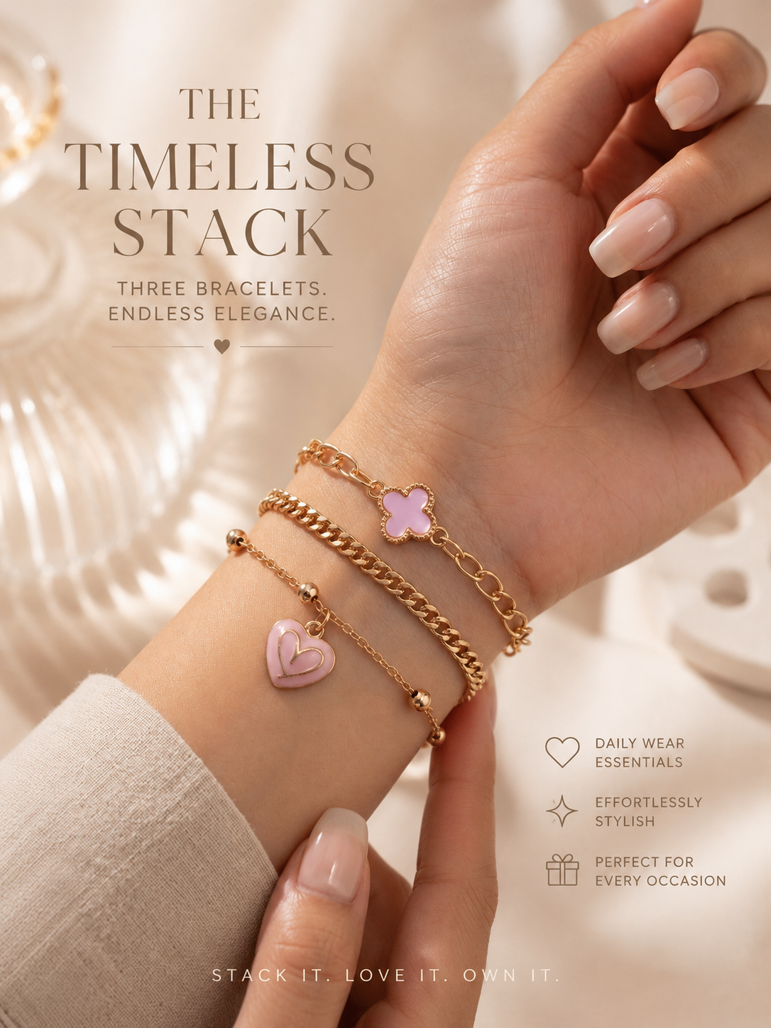 Layered Bracelet Set