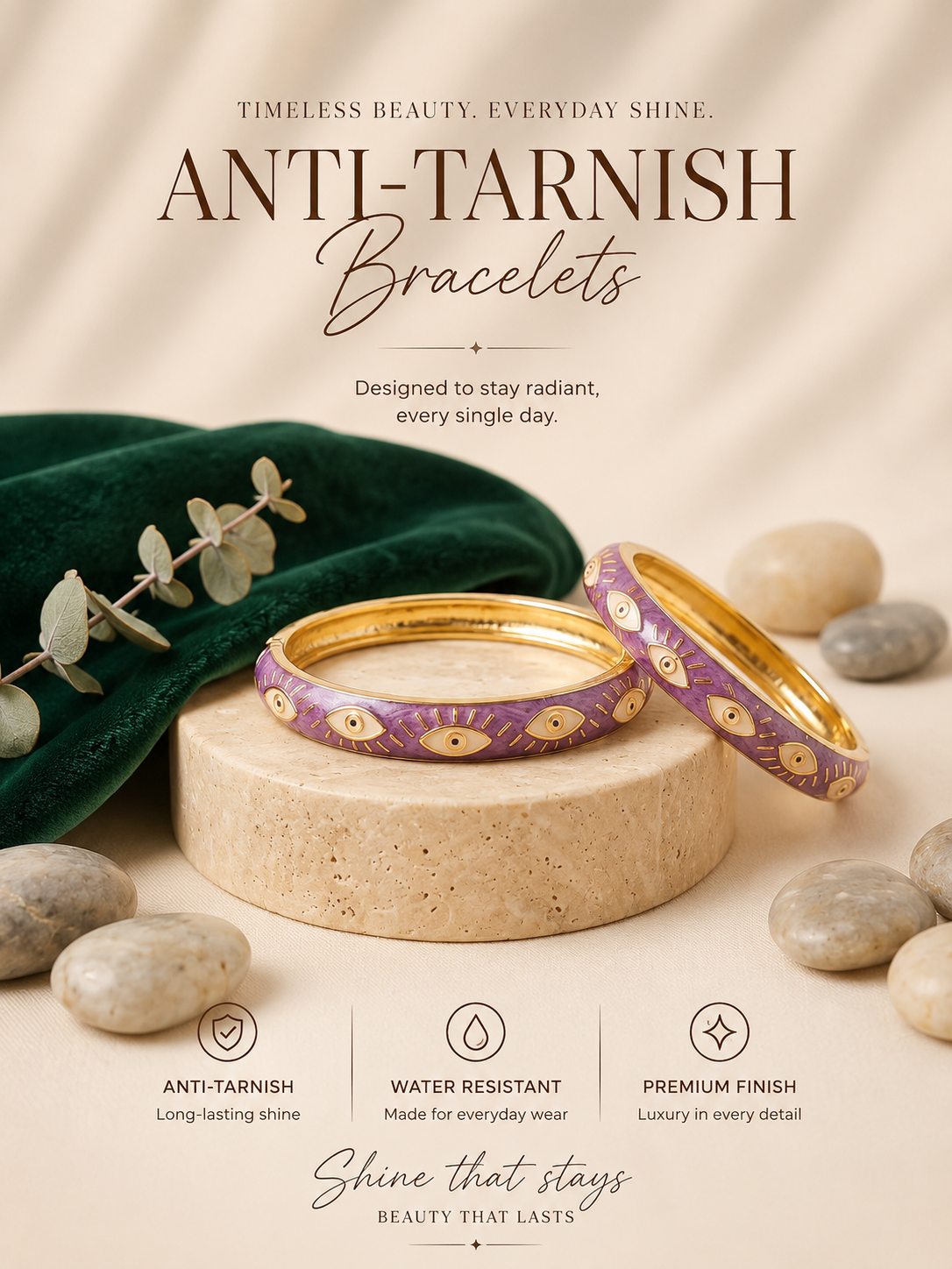 Modern Muse Bracelet ~ Anti Tarnish