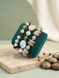 Golden Sands Bracelet Trio