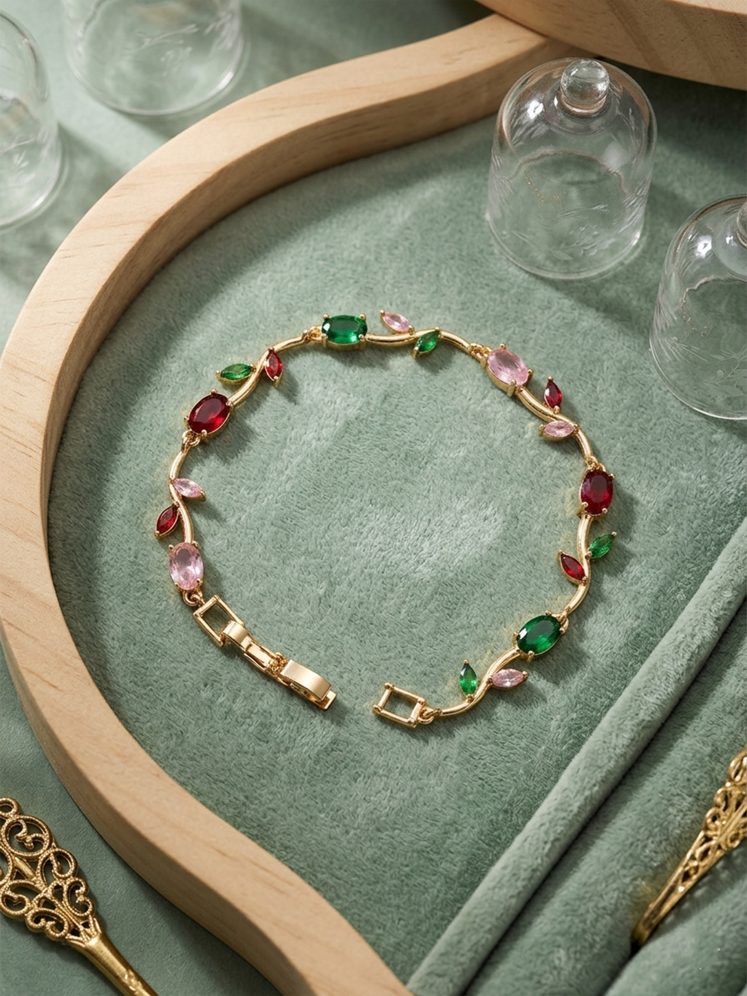 Tulip Bracelet ~ Anti Tarnish