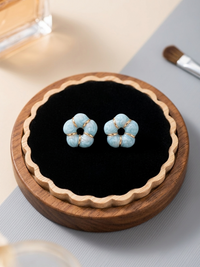 Floral Bloom Studs - Anti Tarnish