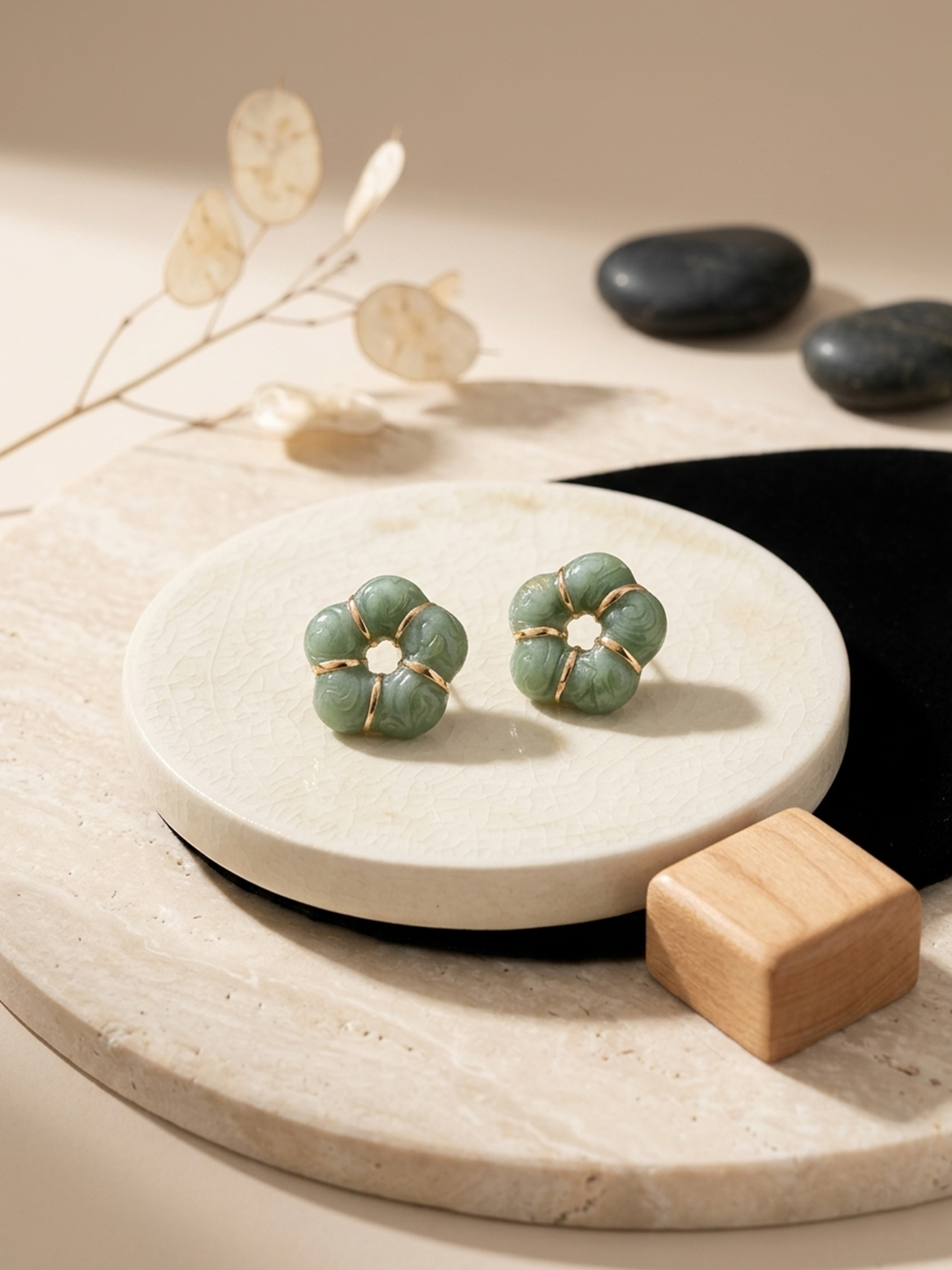 Floral Bloom Studs - Anti Tarnish
