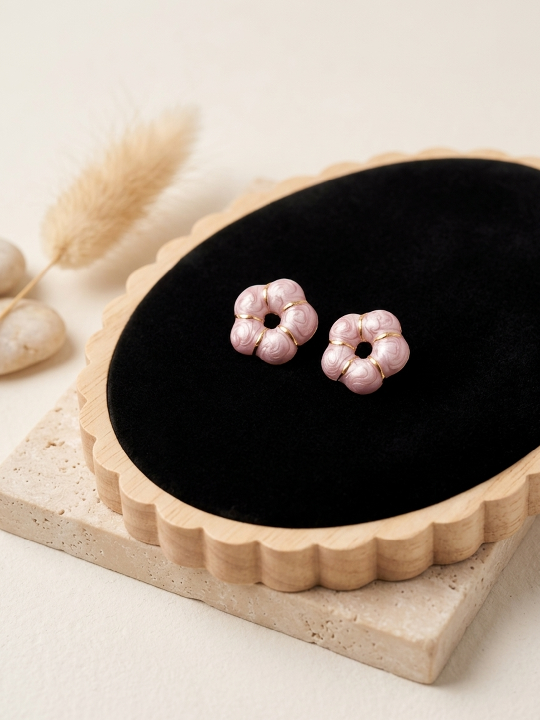 Floral Bloom Studs - Anti Tarnish