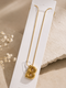 Bubble Gold Letters ANTI TARNISH