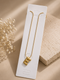 Bubble Gold Letters ANTI TARNISH